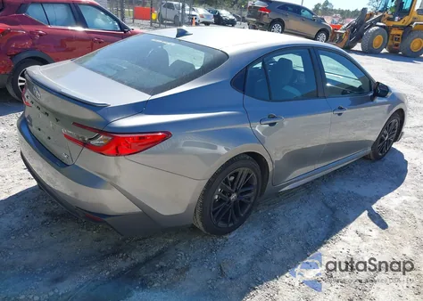 2025 Toyota Camry Se z USA, uszkodzony, nr VIN 4T1DAACK2SU566377